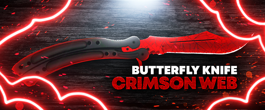 Butterfly Knife | Crimson Web