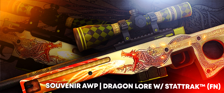Souvenir AWP Dragon Lore w StatTrak™ (FN)