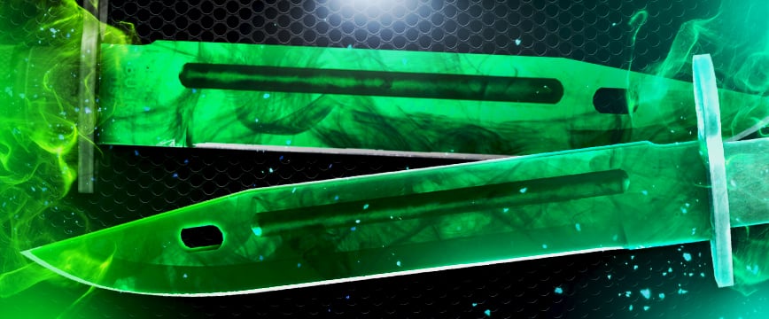 Bayonet Gamma Doppler Emerald