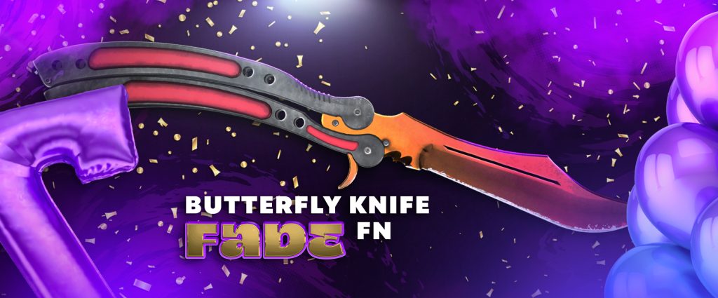 Butterfly Knife Fade (Factory New) Case Battles