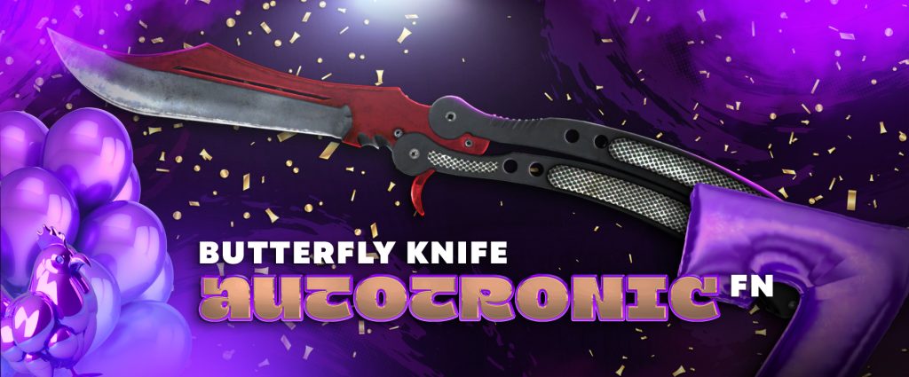 Butterfly Knife Autotronic (Factory New) Case Battles