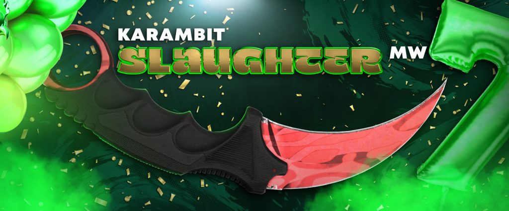 Karambit Slaughter (Minimal Wear) Upgrader